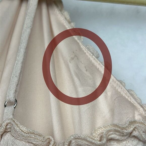 Love Tree Womens Babydoll Fit and Flare Mini Ruffled Dress Sz M ajustble Straps - Picture 7 of 12